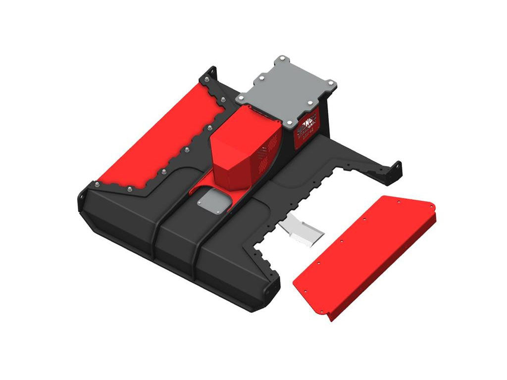 Mongo attachments rotary brush cutter for 6000 to 20000 lbs. excavators