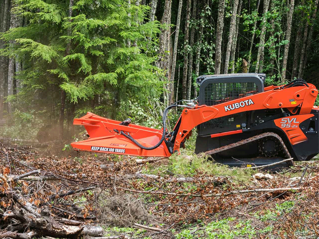 ETERRA Skid Steer Typhoon Clearing Mower Attachment