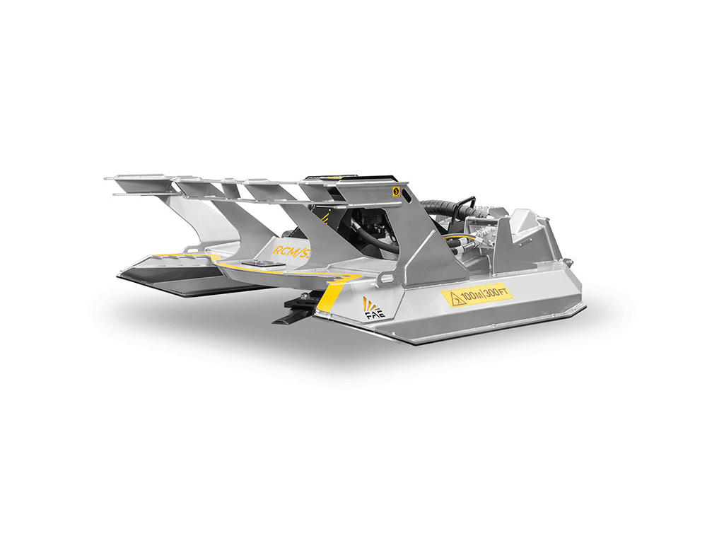 FAE Rotary Brush Cutter for skid steer loaders