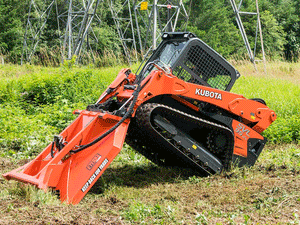 ETERRA Skid Steer Typhoon Clearing Mower Attachment