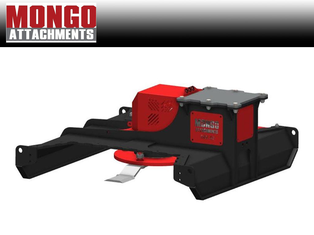 Mongo attachments rotary brush cutter for 6000 to 20000 lbs. excavators