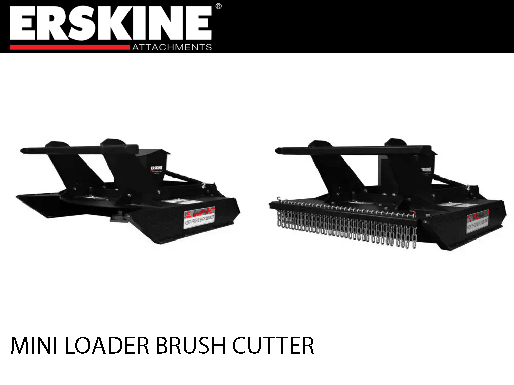 ERSKINE Brush Cutter for Mini Loader