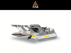 FAE Rotary Brush Cutter for skid steer loaders