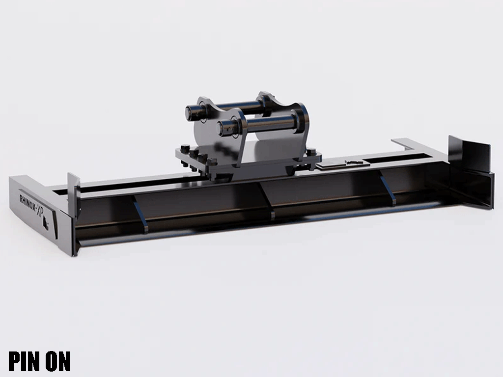 RHINOX grading beam attachment for excavators