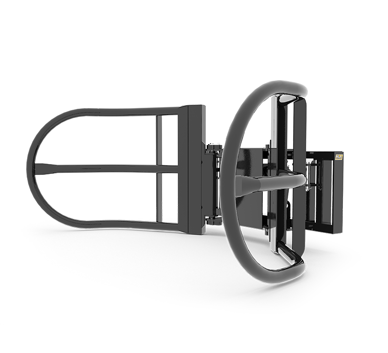 HLA Round Bale Grapple for Skid Steer