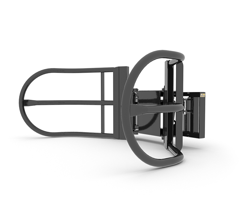 HLA Square and Round Bale Grapple for Skid Steer