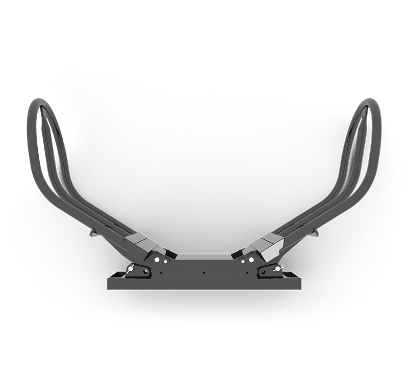 HLA Square and Round Bale Grapple for Skid Steer
