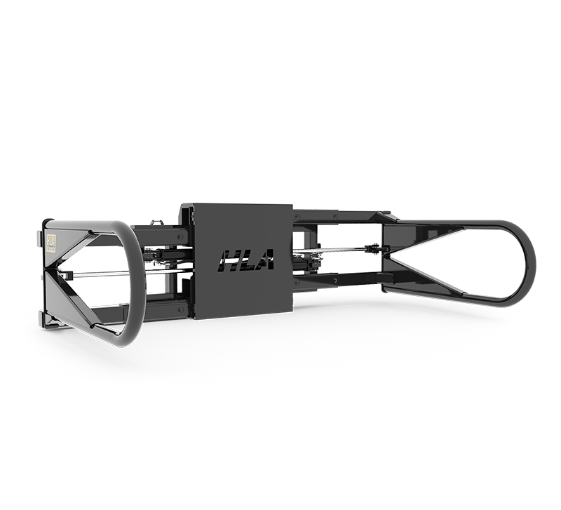 HLA Square Bale Squeeze for Skid Steer
