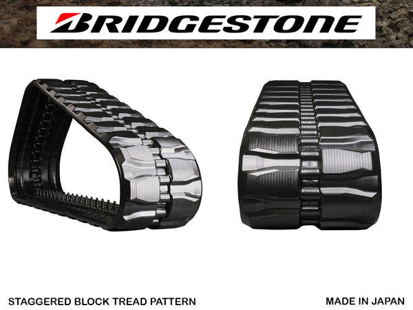 rubber track tread patterns BRIDGESTONE rubber tracks 320x50x86KF Block tread