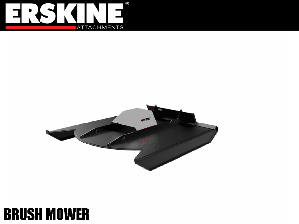 ERSKINE Brush Mower for Skid Steer