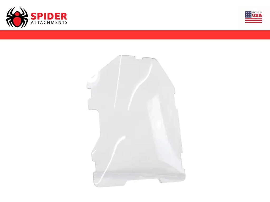 Spider Attachments BOBCAT SUPERCOAT polycarbonate replacement windshields, Replaces Bobcat # 6732351