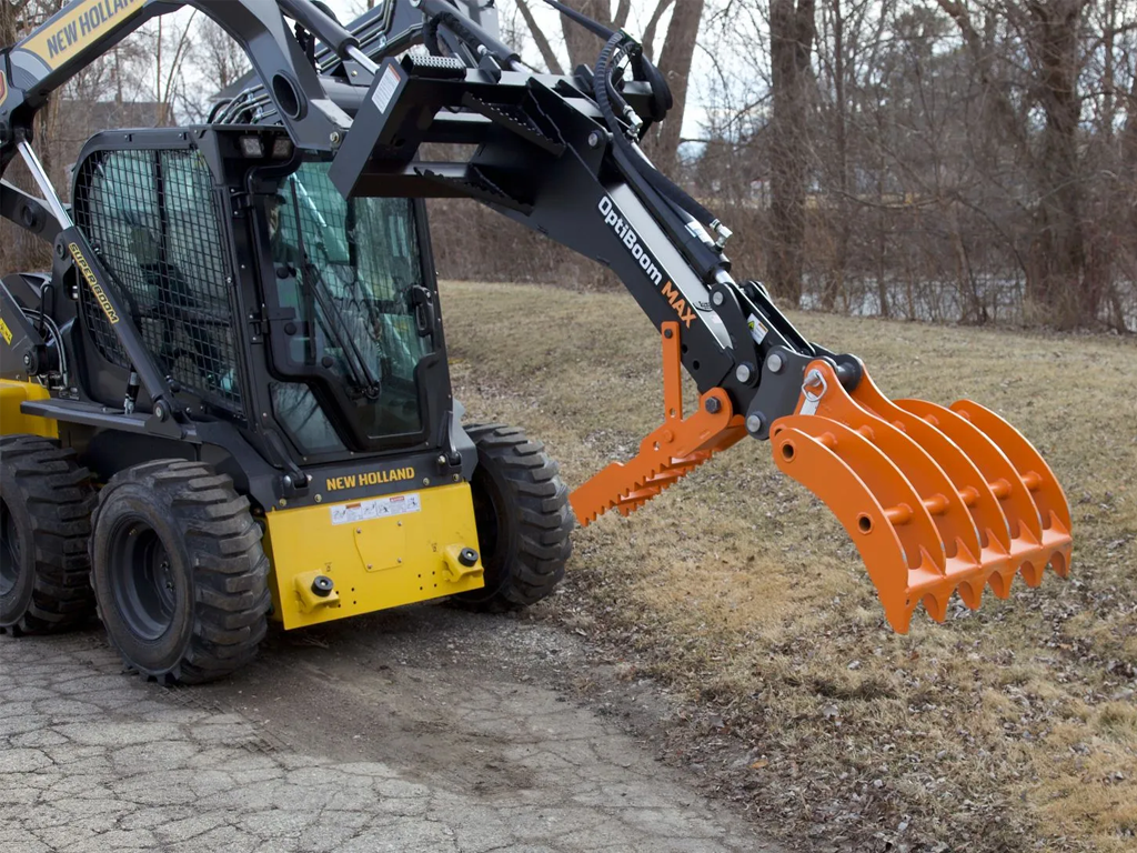 BERLON / LOWE Optiboom Max for skid steer loader