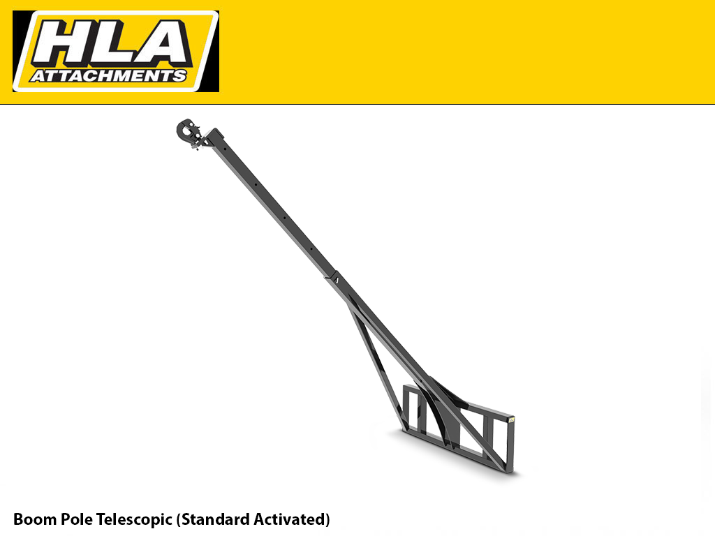 HLA Boom Pole Telescopic (Standard Activated) for Skid Steer