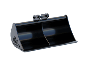 RHINOX ditching and grading buckets for 1mt class excavators (1500 to 2500 Lbs.)