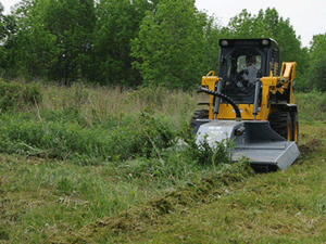 Baumalight CF372 Rotary Brush Cutter | 72" Heavy-Duty Skid Steer Brush Mower