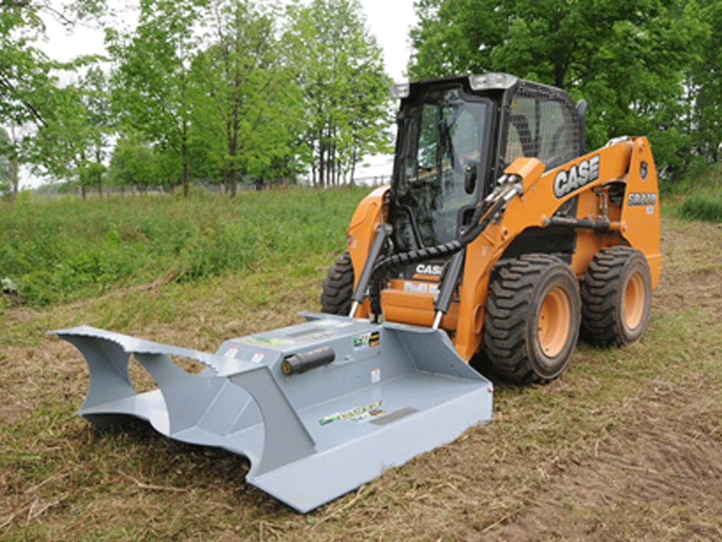 Baumalight CF560 Open Front Rotary Brush Cutter | 60" Skid Steer Brush Mower