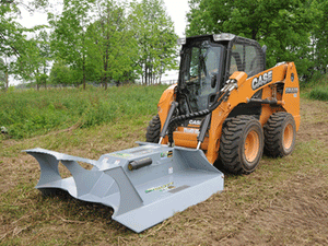 Baumalight CF560 Open Front Rotary Brush Cutter | 60" Skid Steer Brush Mower