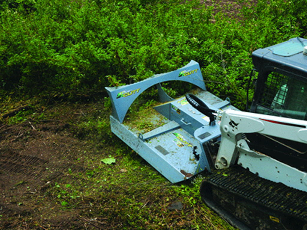 Baumalight CF560 Open Front Rotary Brush Cutter | 60" Skid Steer Brush Mower