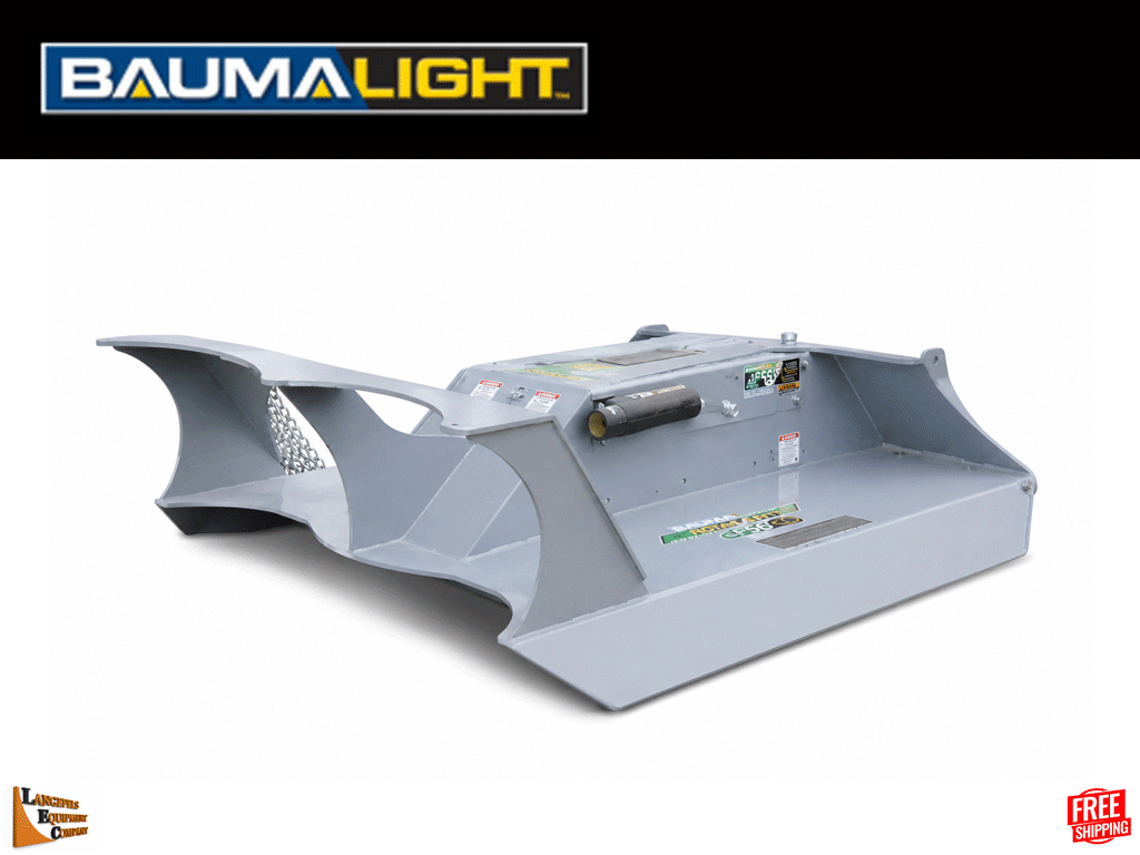 Baumalight CF560 Open Front Rotary Brush Cutter | 60" Skid Steer Brush Mower