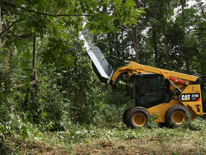 Baumalight CF572 Open Front Rotary Brush Cutter | 72" Skid Steer Brush Mower