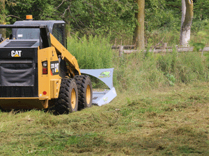 Baumalight CF572 Open Front Rotary Brush Cutter | 72" Skid Steer Brush Mower