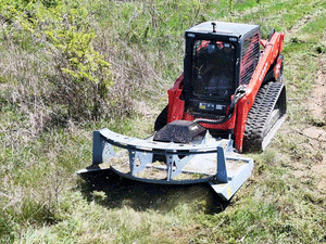 Baumalight CF772 Rotary Brush Cutter | 72-Inch Open Front Tree Cutter