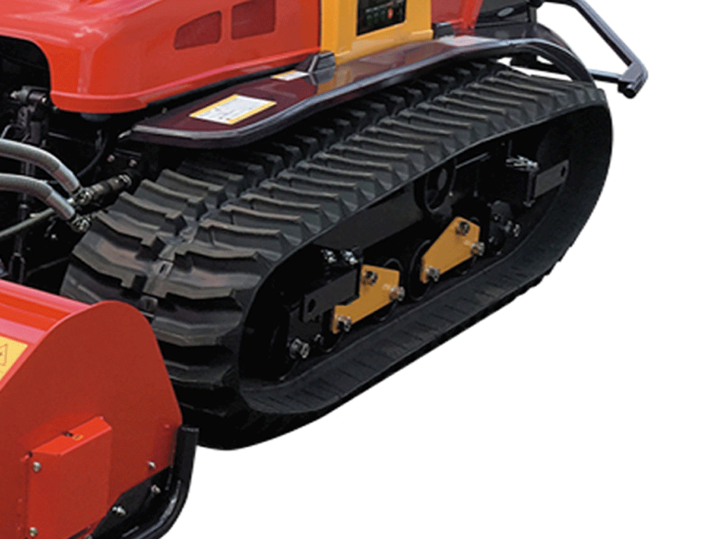 CANYCOM CG750 Remote-Controlled Brush Cutter | 75 HP Tracked Slope Mower with 72.8" Flail Deck