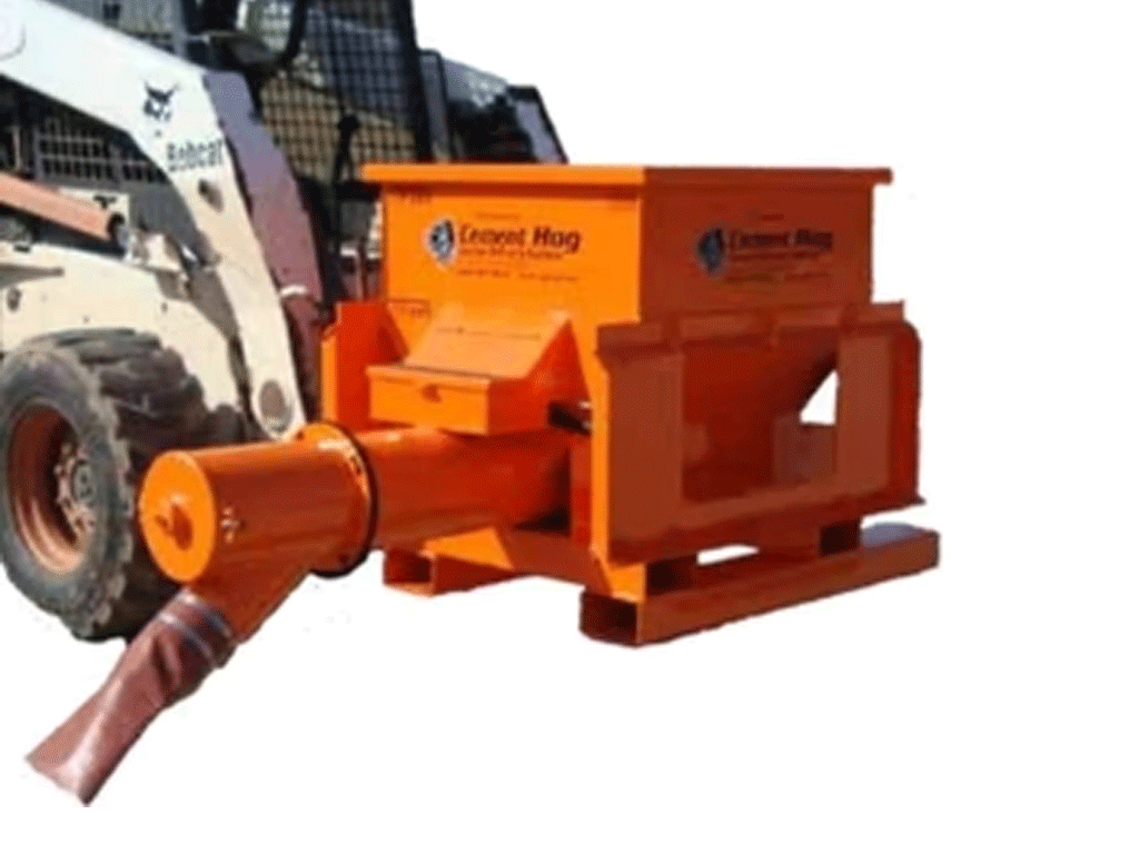 EZG Cement Hog for skid steer loaders