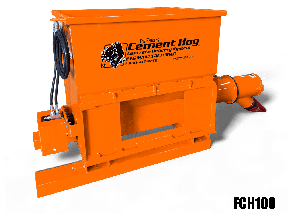 EZG Cement Hog for skid steer loaders