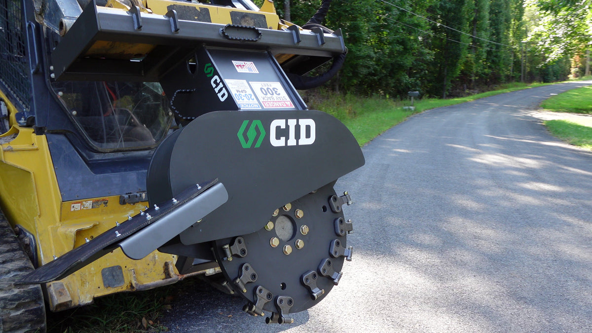 Garfio de tocón CID para minicargadores