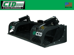 CID Heavy Duty Rock Grapple for Skid Steers