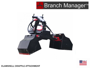 Branch Manager BMG Clamshell Grapple Attachment