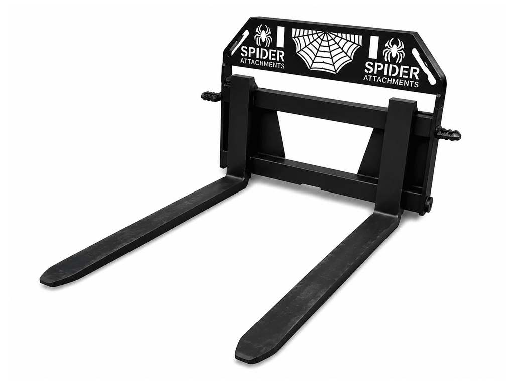 SPIDER ATTACHMENTS 8,500 Lb. Capacity | Class 3 Fork Tines | Built for Heavy Lifting