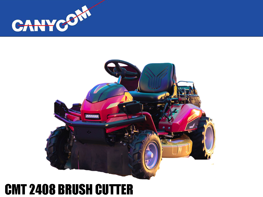 CANYCOM CMX2408 ride on brush cutter