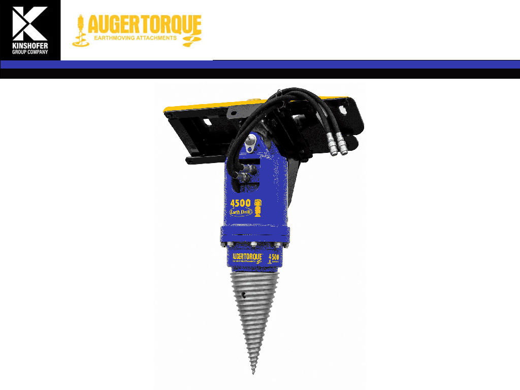 Auger Torque Log Splitter for Excavators & Skid Steers | Cone Log Splitter