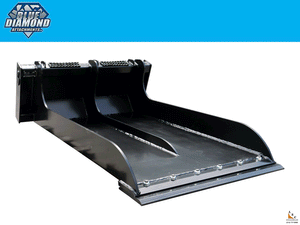 Blue Diamond Skid Steer Quarry Bucket