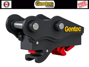 GENTEC EXCAVATOR PIN GRABBER COUPLERS