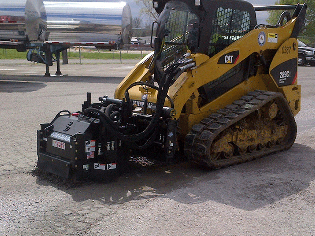 BLUE DIAMOND High Flow Cold Planer for Skid Steer 16" to 30" wide