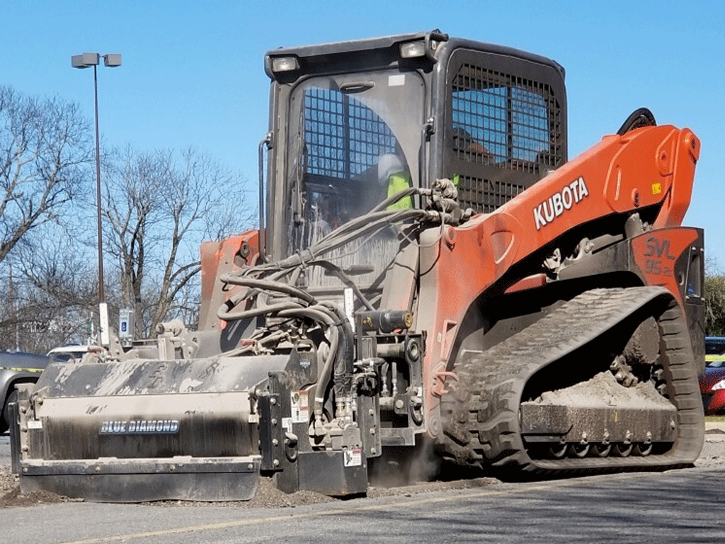 BLUE DIAMOND High Flow Cold Planer for Skid Steer 16" to 30" wide