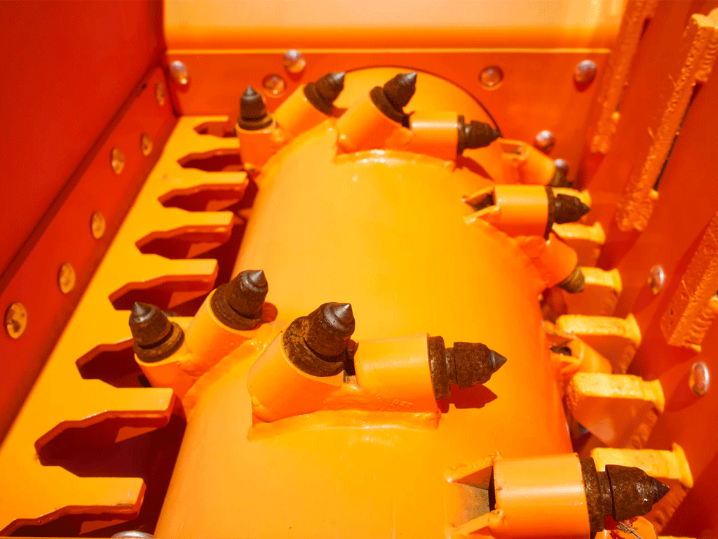 EZG crusher for skid steer