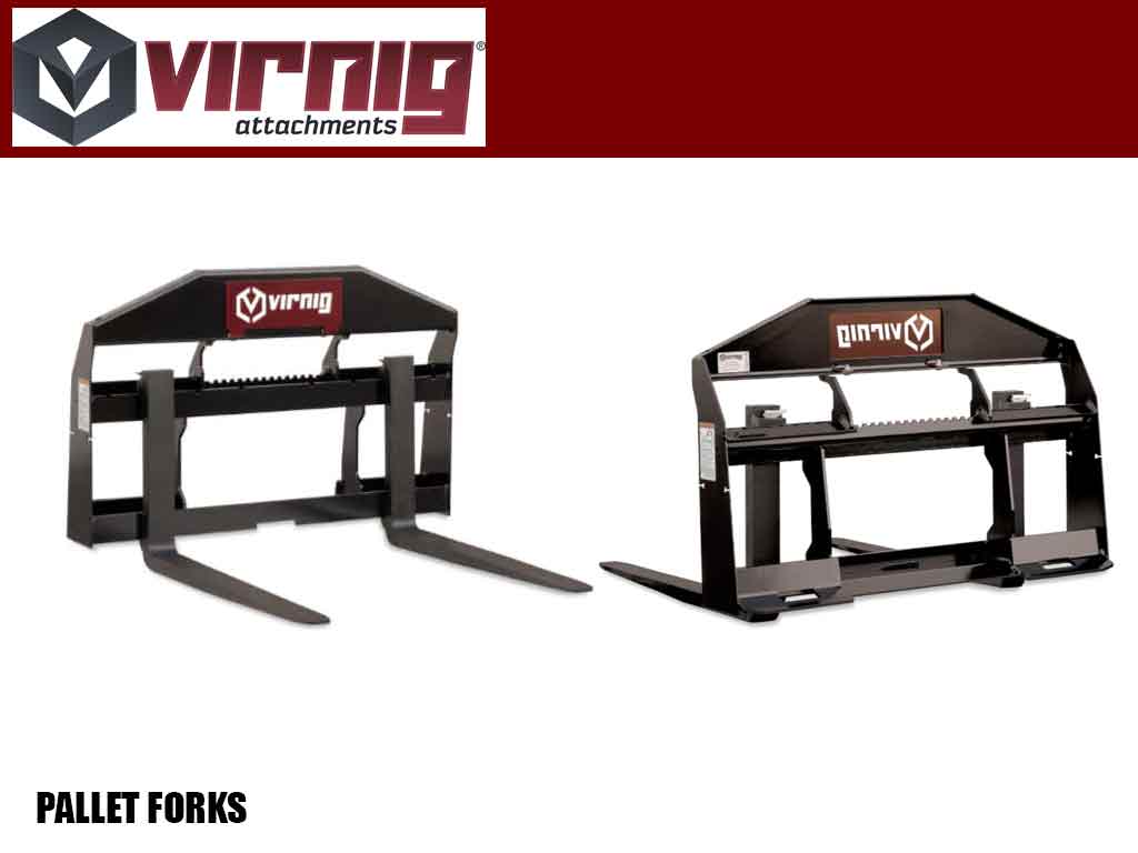 Horquilla transpaleta VIRNIG V30 CT para tractores compactos