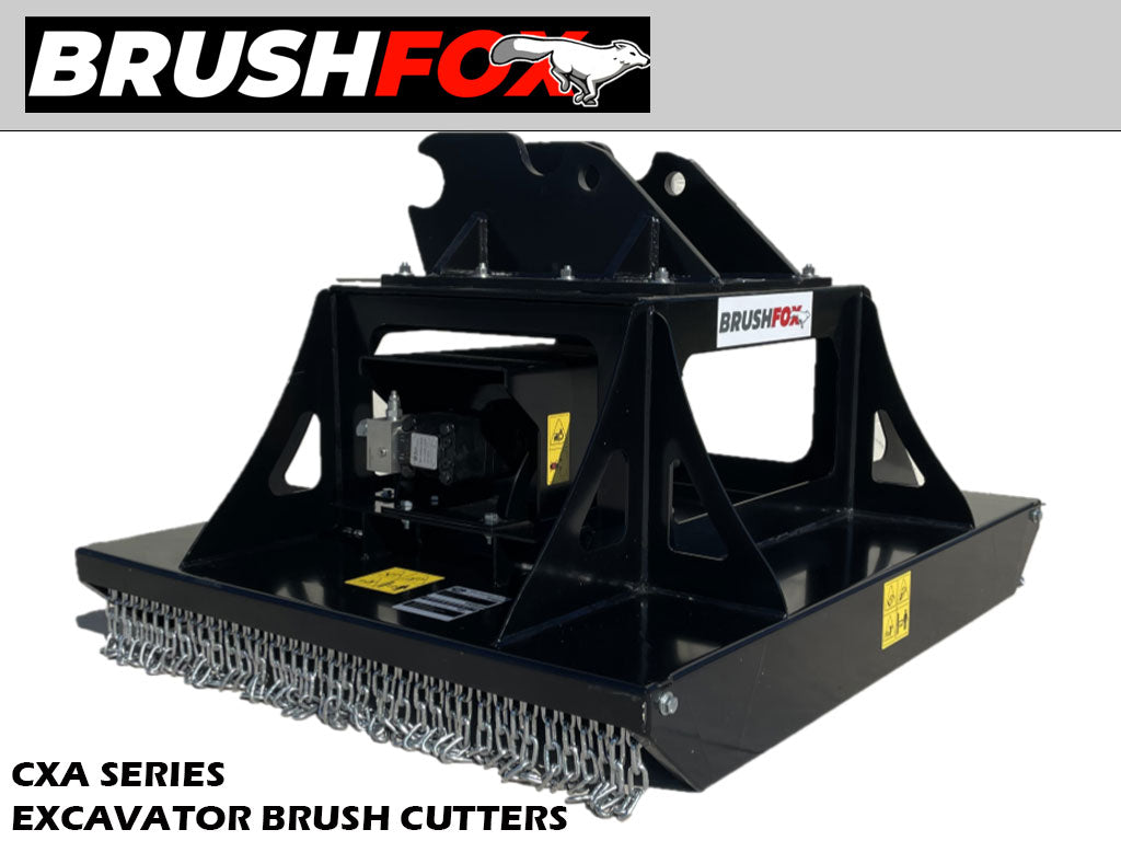 BRUSHFOX CXA Series Brush Cutter for Excavator