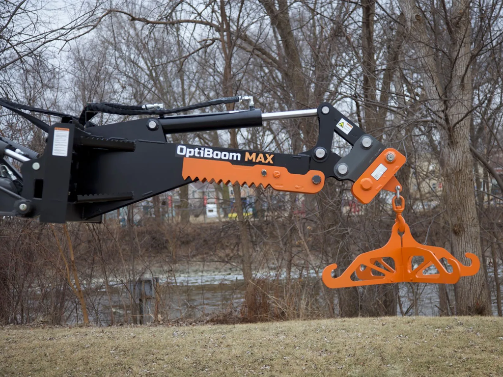 BERLON / LOWE Optiboom Max for skid steer loader