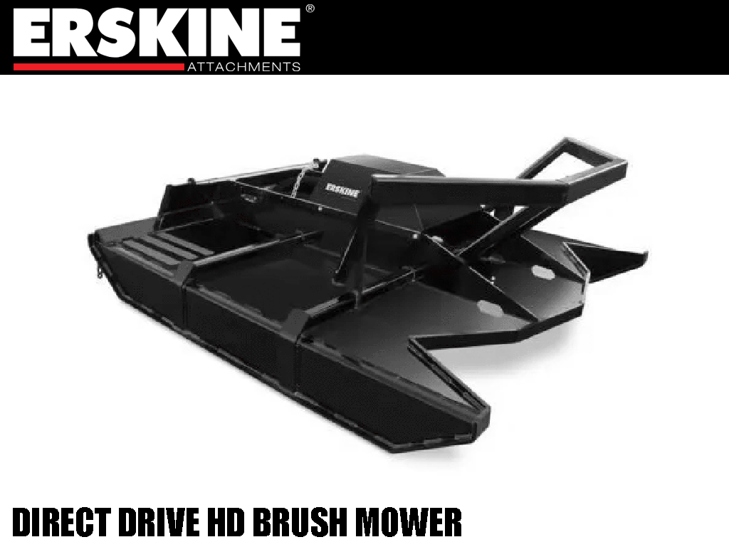 ERSKINE Direct Drive Heavy Duty Brush Mower