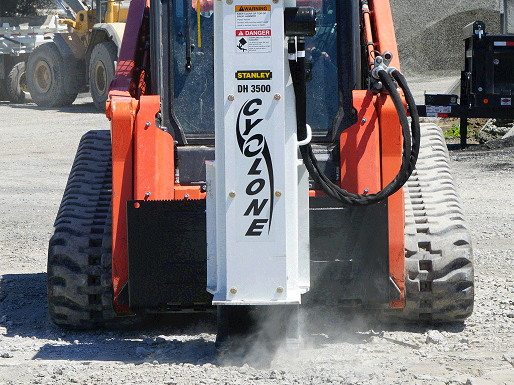 STANLEY DROP HAMMER for skid steer loaders