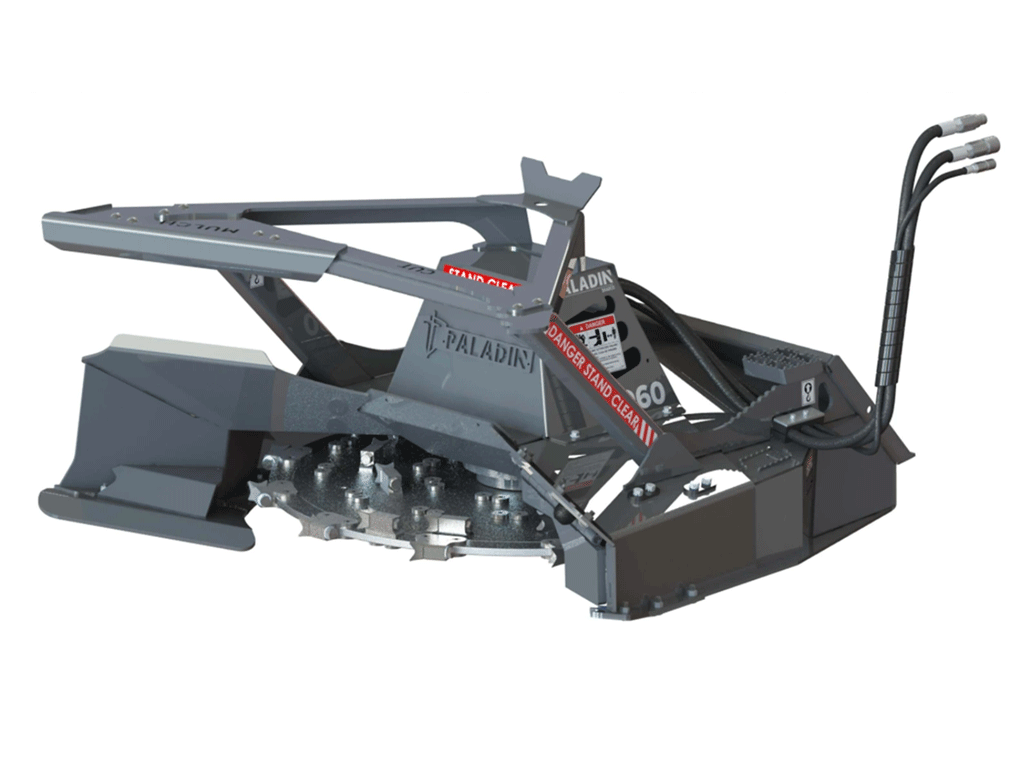 Trituradora de discos forestal de alto caudal PALADIN FD60 para minicargadora