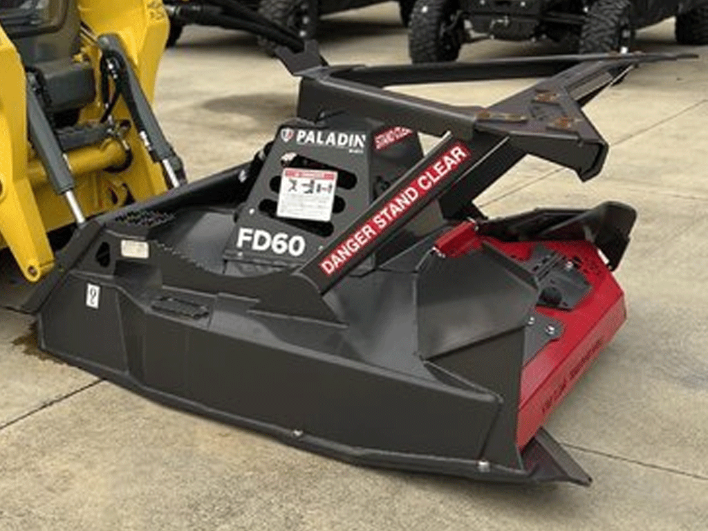 Trituradora de discos forestal de alto caudal PALADIN FD60 para minicargadora