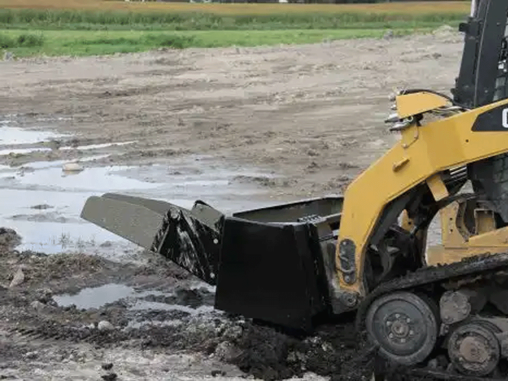 ERSKINE concrete bucket for skid steer