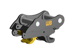 Werk-Brau D-lock Variable Center Hydraulic Couplers for 2,100-14,000 lbs. Excavators (mini 76, 1, 15, 2 & 3)