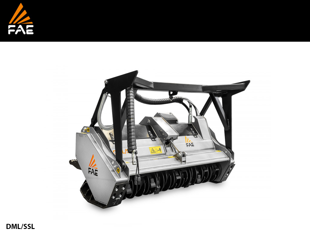 FAE DML/SSL forestry mulcher for skid steers